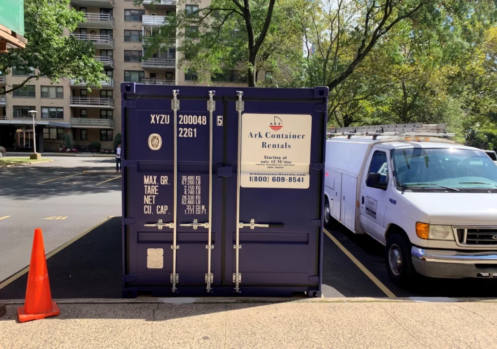 How to prep for a storage container delivery