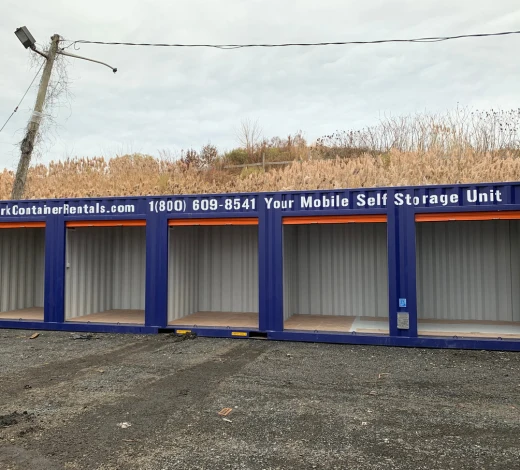 Storage units used as auto shops