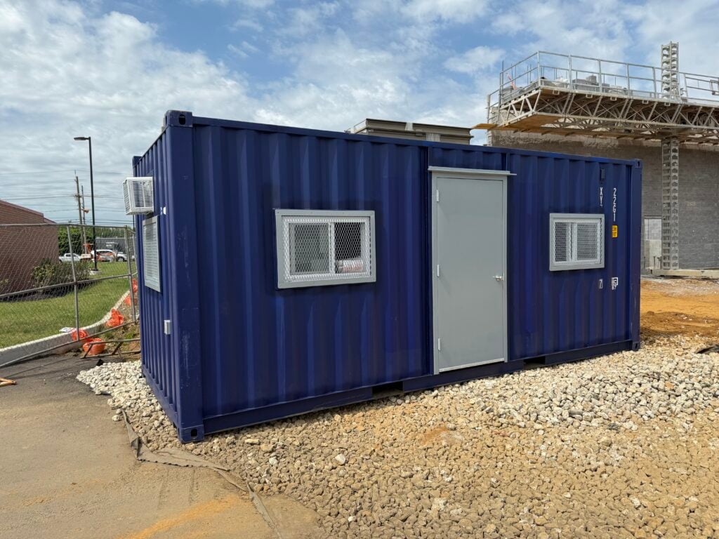 Office Container in color blue