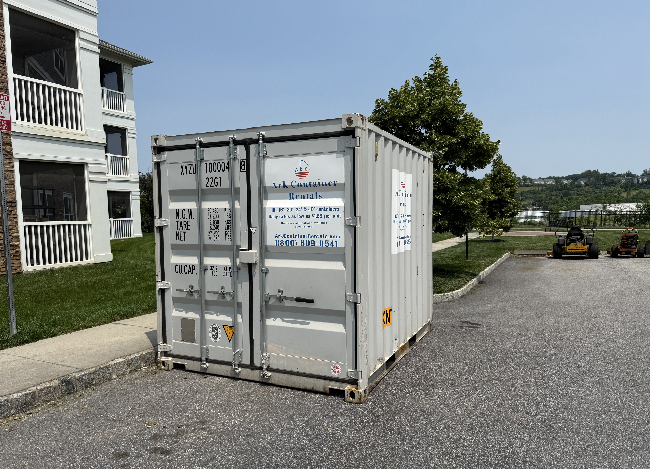 Shipping container and traditional storage unit cost comparison