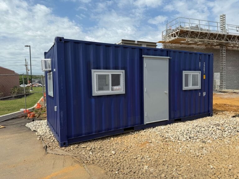 How to set up a job site office